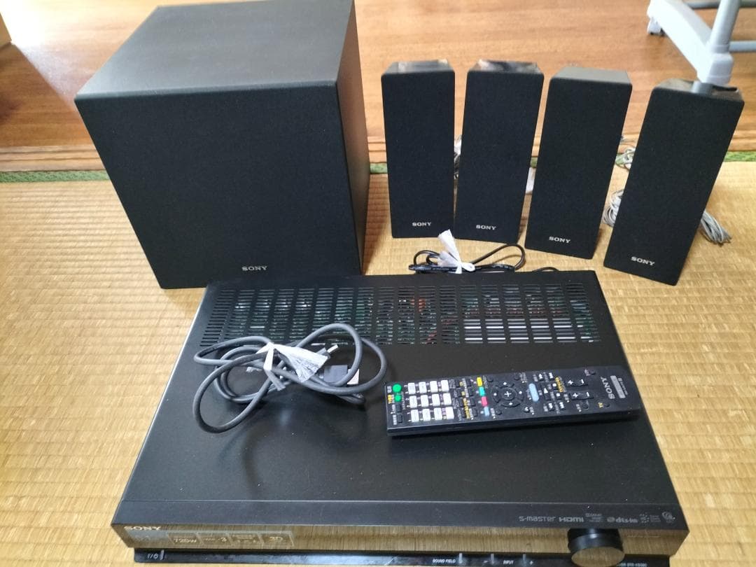 SONY STR- KS380 5.1ch サラウンドシステム 720W