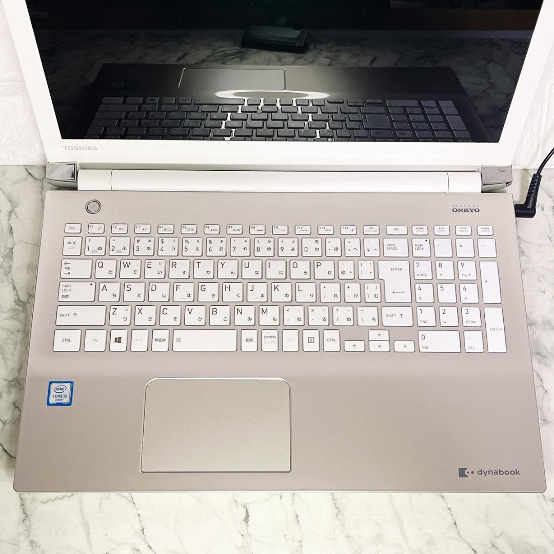 Windows11✨新品爆速SSD薄型ゴールドノートパソコン✨カメラ オフィス付