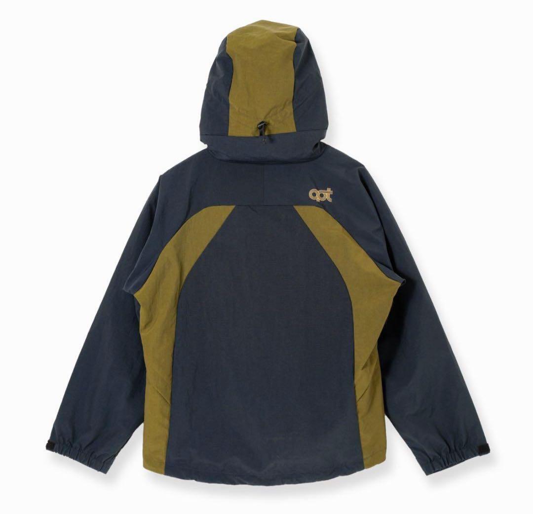 Optstuff SHELL PARKA ネイビー×カーキ　ennoy