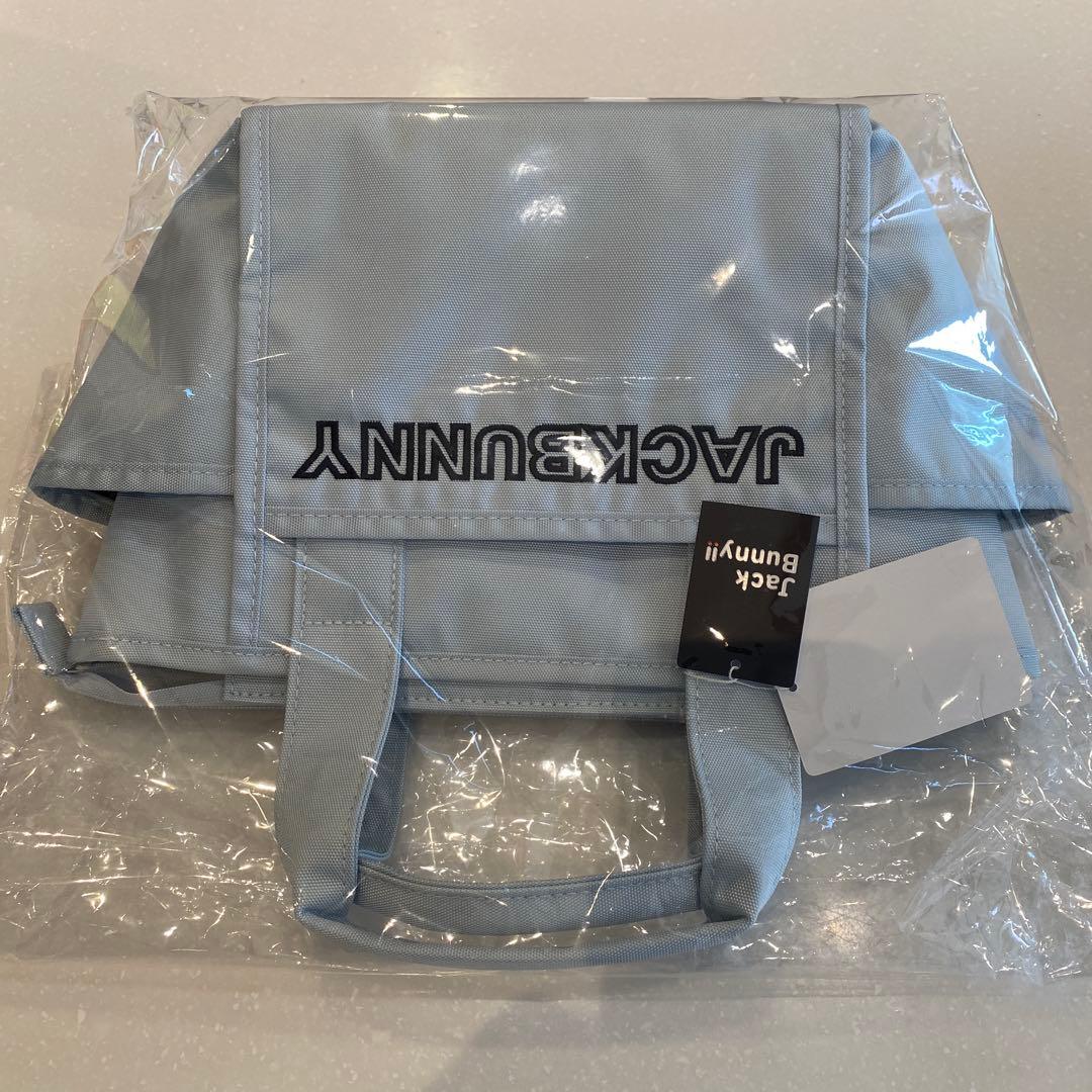 【新品】JACKBUNNY ライトブルー ゴルフバッグ