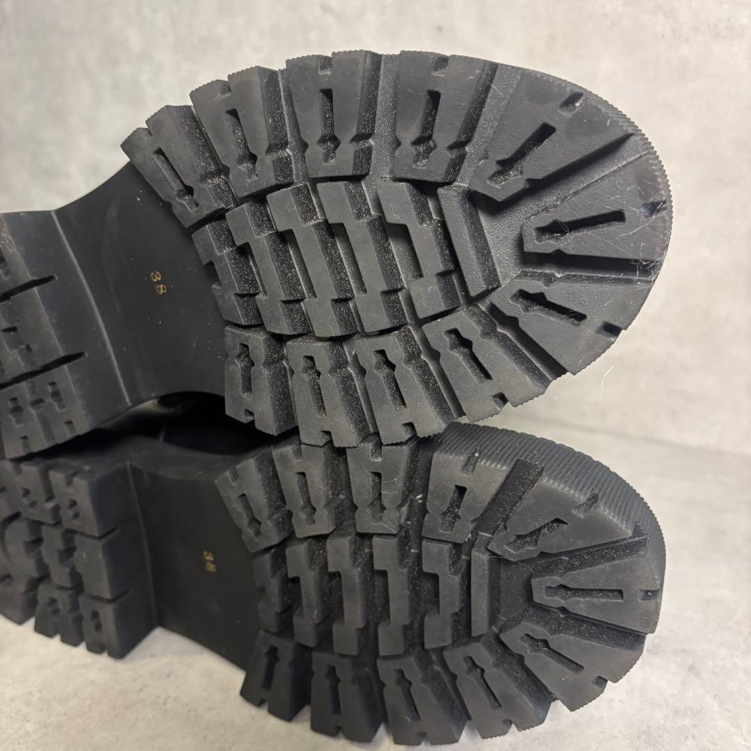 未使用級 Whim Gazette THE PAUSE レザーサイドゴアブーツ