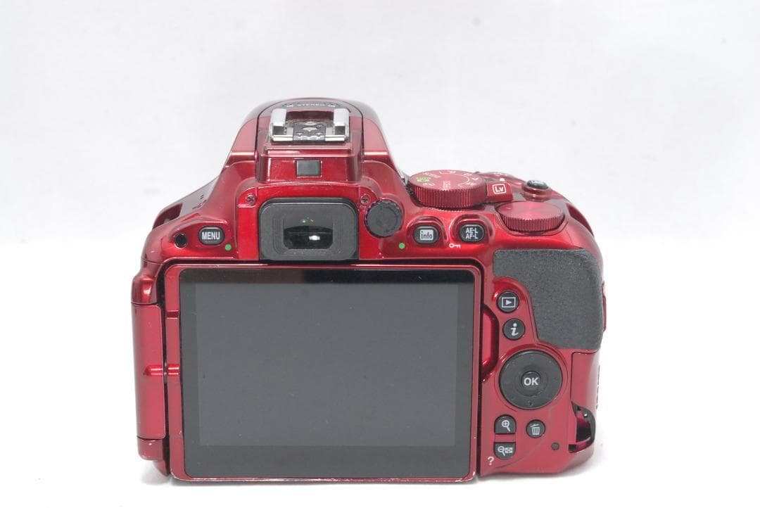 画像転送可能✨Nikon D5500 レッド　一眼レフ　　初心者　スタート