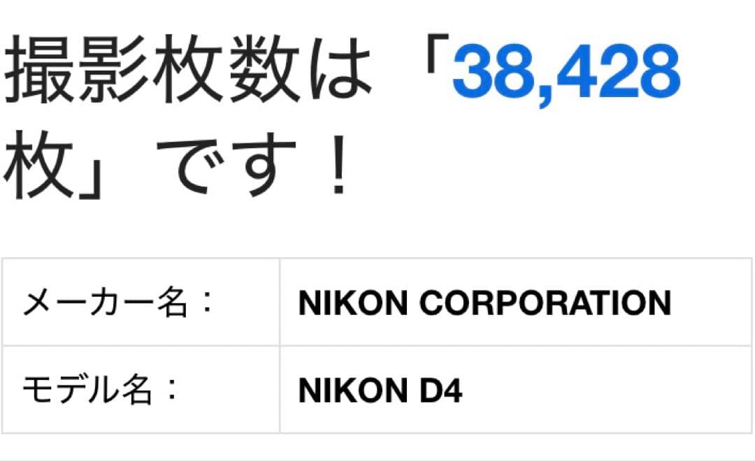 デジタルカメラ Nikon D4 AF NIKKOR 28-300mm VR