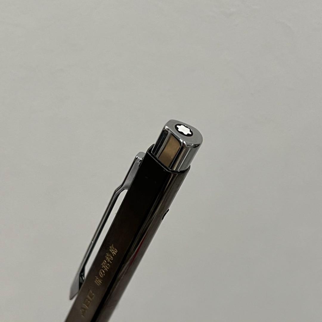 j*6様 訳あり MONTBLANC ボールペン レオナルド スタニウム仕上げ