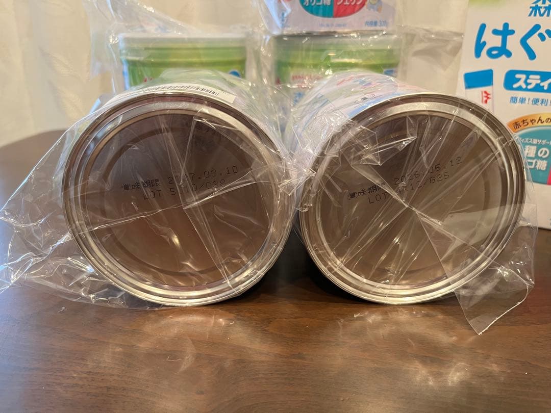 森永 はぐくみ 300g缶6個＋スティックタイプ5個