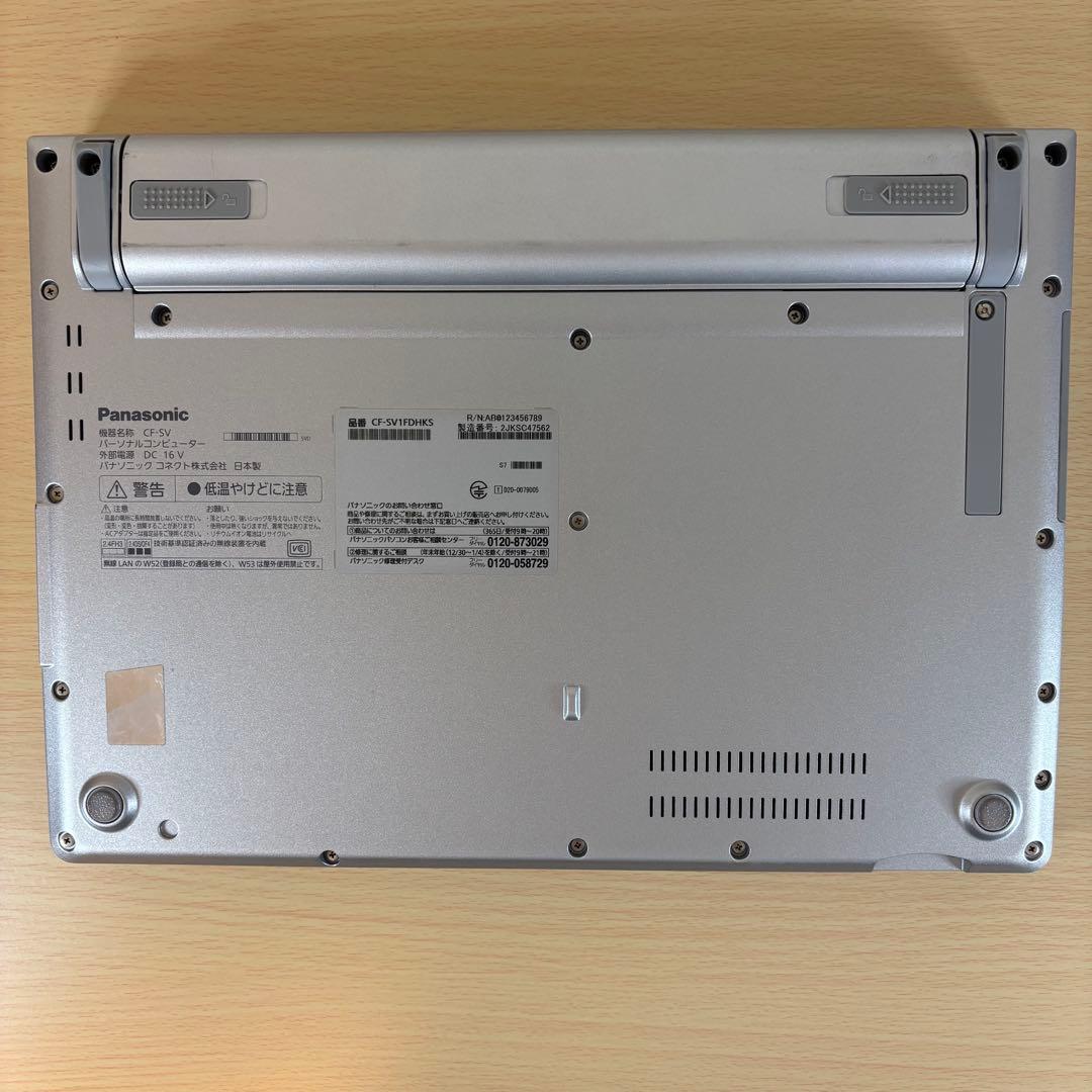 Let's note CF-SV1 第11世代i5 SSD256GB 良品