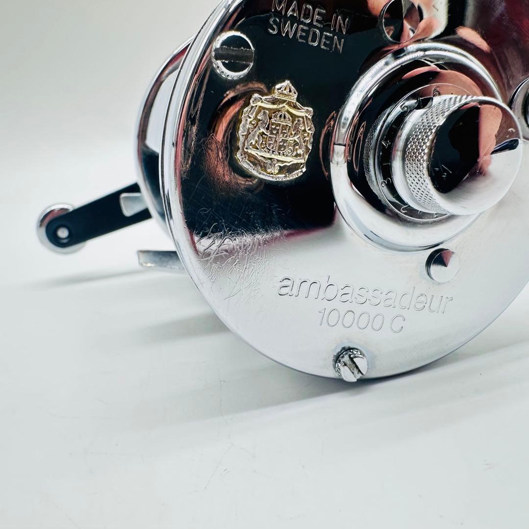 アブガルシア　アンバサダー　10000C　両軸リール　シルバー