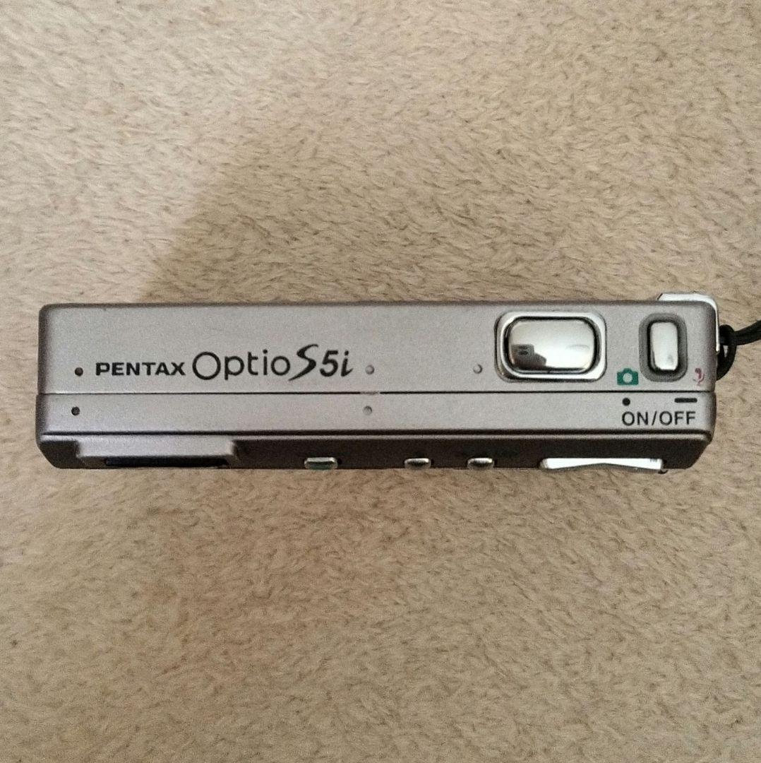 PENTAX Optio s5i コンデジ シルバー