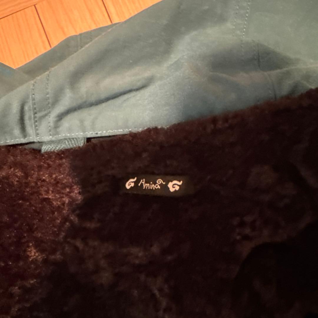 チャイハネ　青色 モッズコート