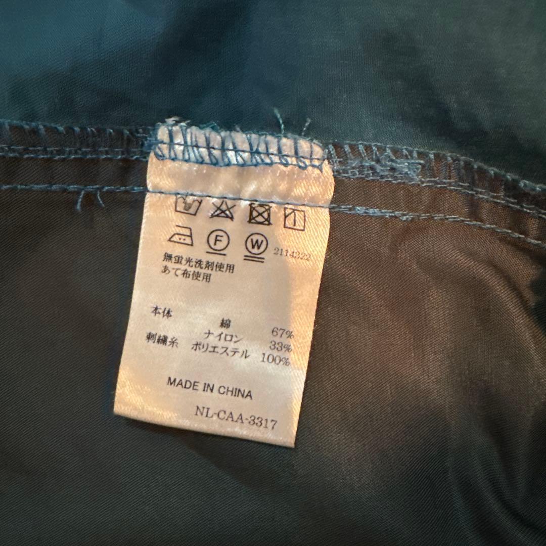 チャイハネ　青色 モッズコート