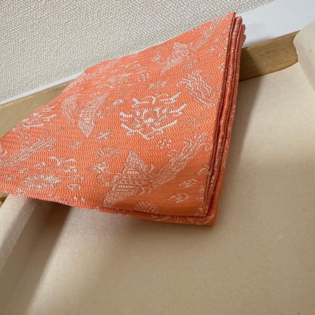 新品　出帛紗　有栖川　鳥文紹巴　土田友湖　供箱（桐）