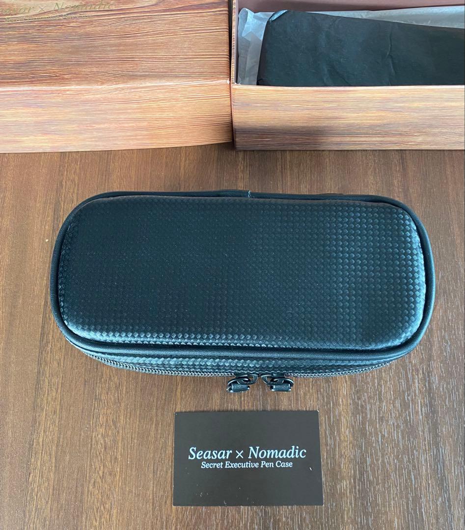 【シーサー×ノーマディック】シークレットエグゼクティブペンケース　SY-01 黒