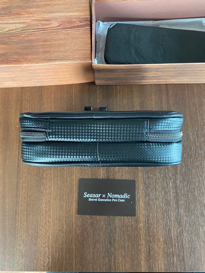 【シーサー×ノーマディック】シークレットエグゼクティブペンケース　SY-01 黒