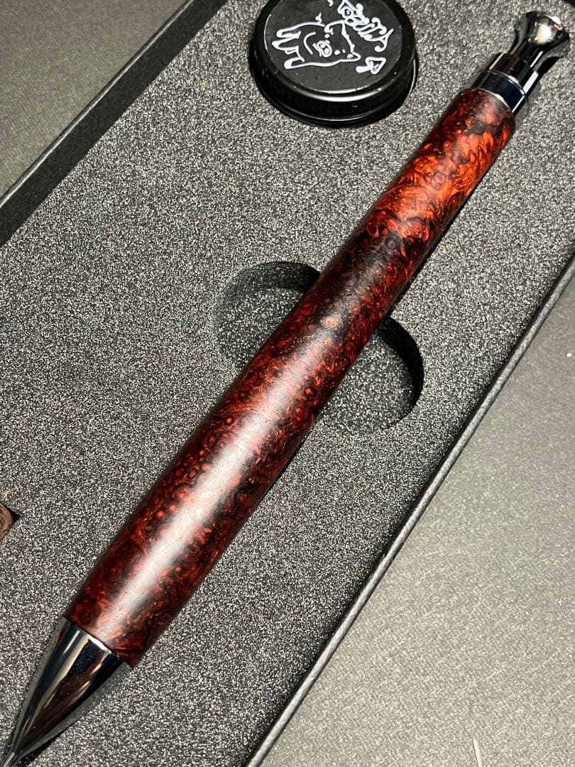 こぶた工房 ホンジュラスローズウッド瘤極上+グロテスク シャープペンシル