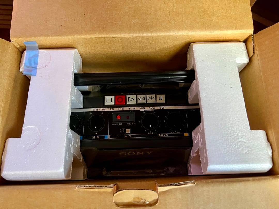 SONY カセットテープレコーダー TCM-1390 録音再生機　拡声機能