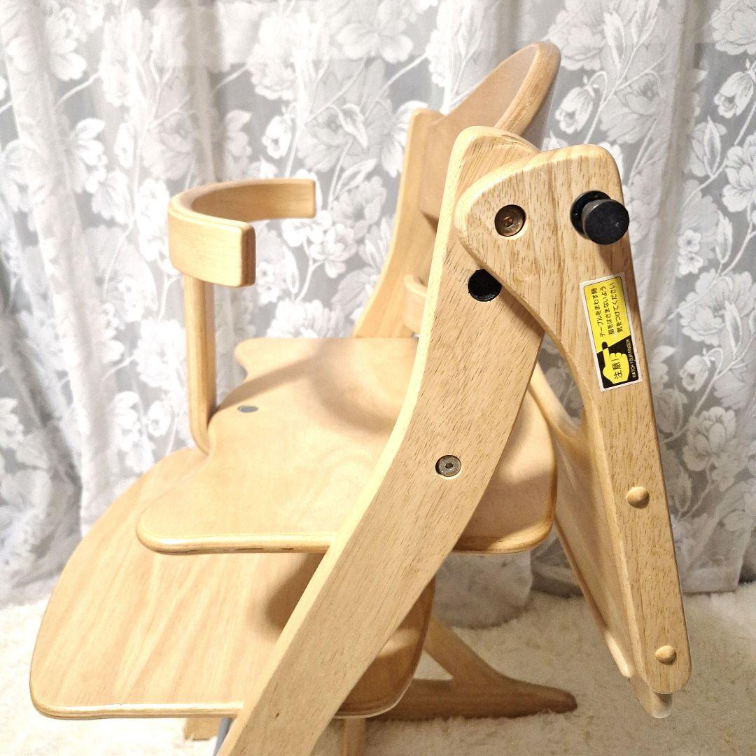 大和屋　すくすくチェアスリムプラス　テーブル&ガード付き　　yamatoya