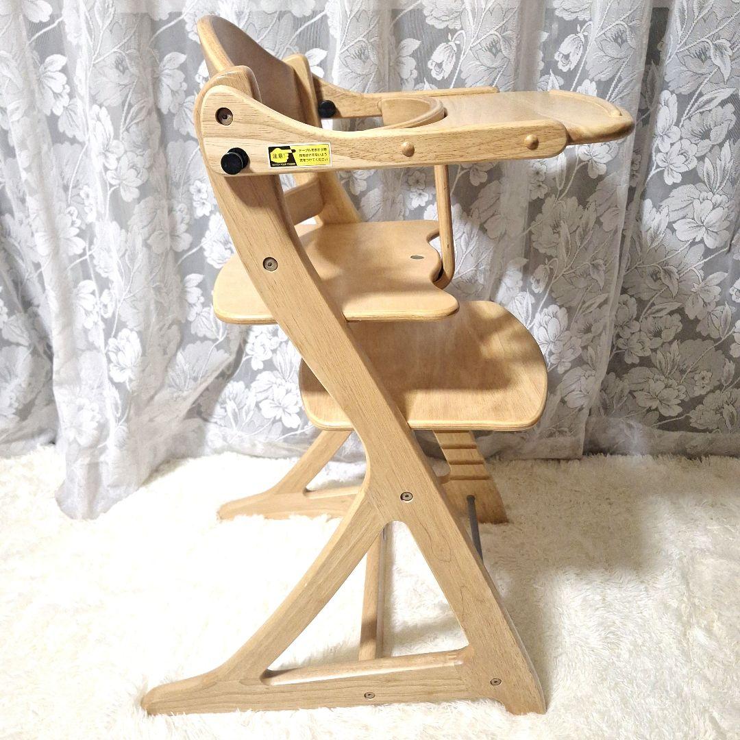 大和屋　すくすくチェアスリムプラス　テーブル&ガード付き　　yamatoya