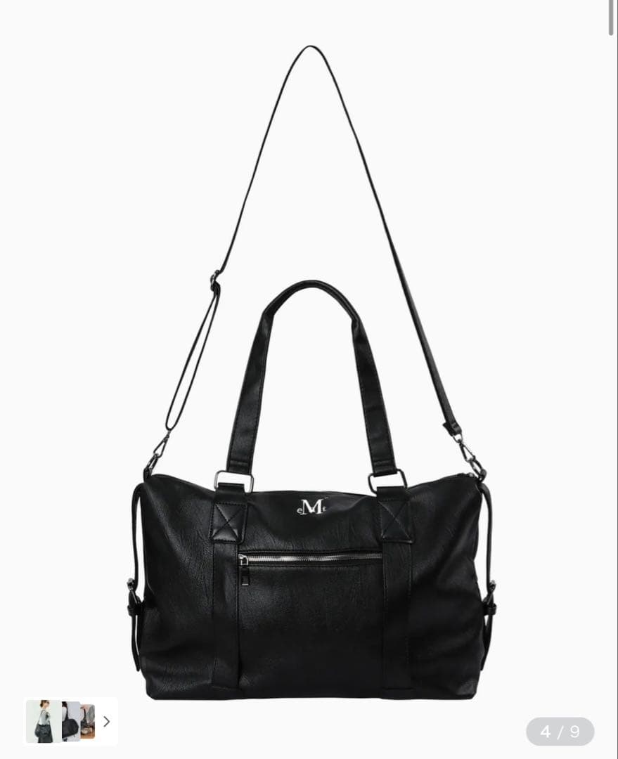 MUCENT プライムリンクルレザートートバッグ