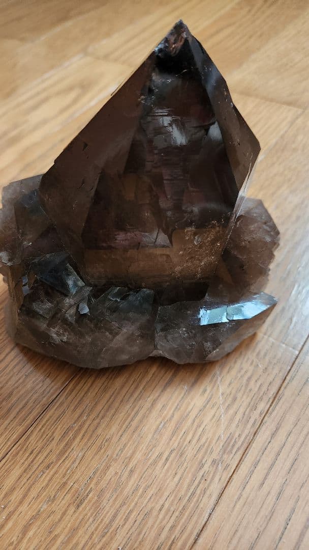 最終値下✨1.41kg　極上　エレスチャルスモーキークォーツカテドラル　水晶