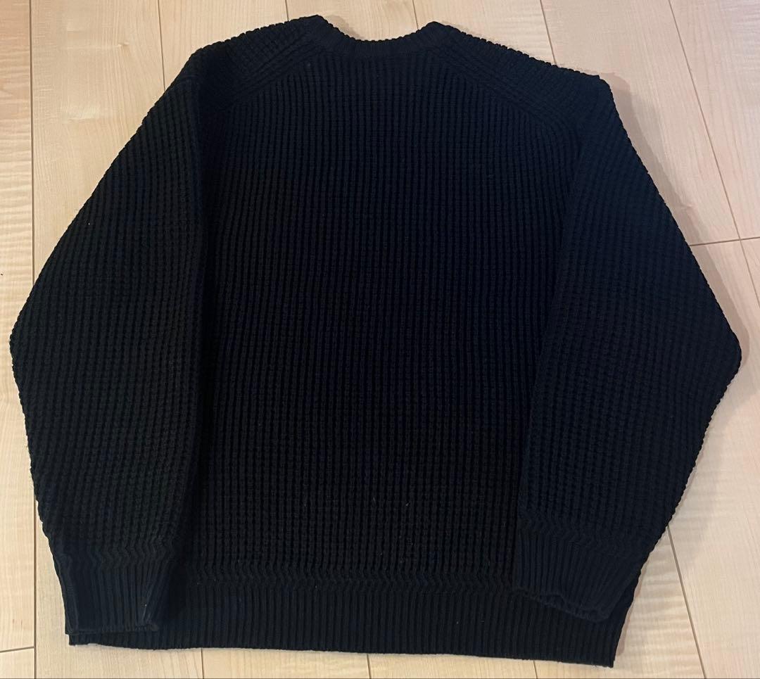 Supreme small box コットンポリ混材ニット【Lサイズ】