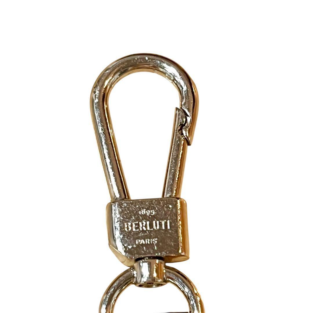 ベルルッティBerluti カリグラフィ メタル シューホーン バッグチャーム