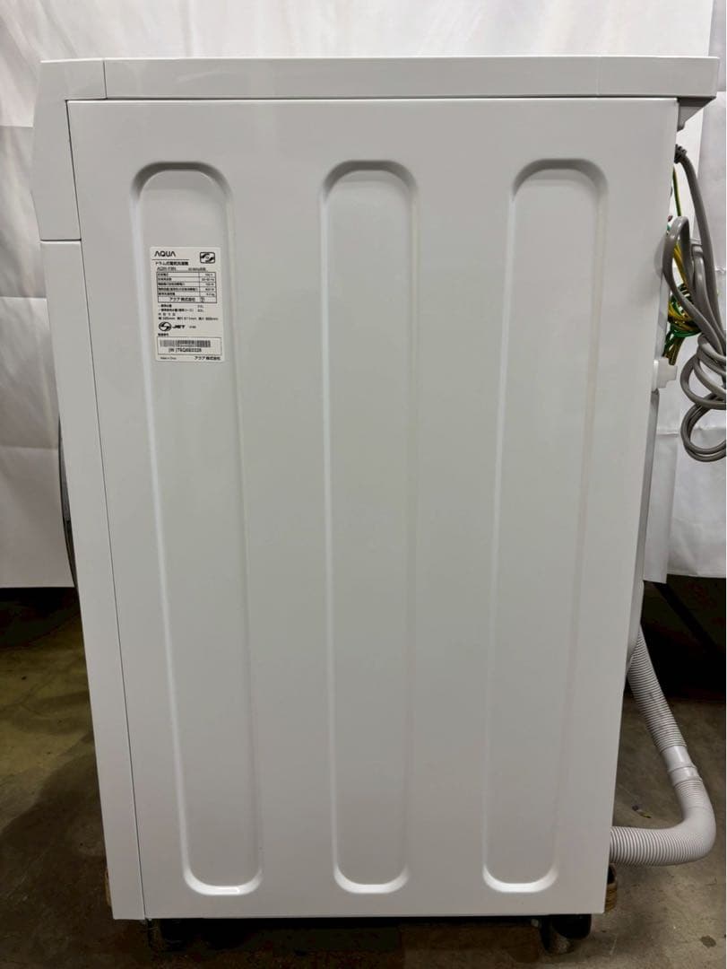 AQUA ドラム式洗濯機 AQW-F8N 2024年製 洗濯8.0kg乾燥なし