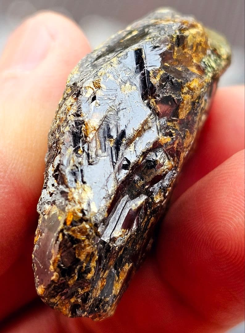 スペイン産 スファレライト 閃亜鉛鉱（せんあえんこう）原石 パイライト共生