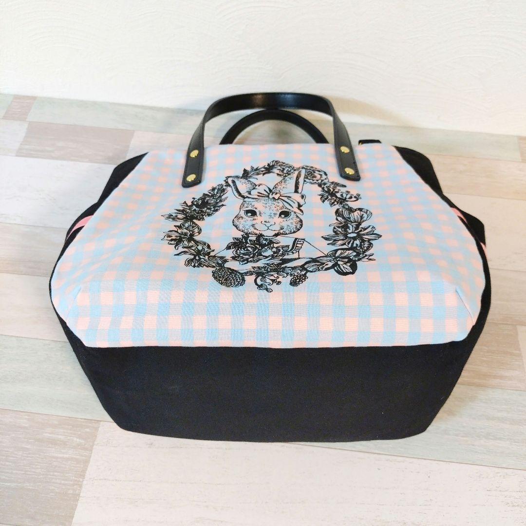 専用☆サイドポケット付きぷっくりバッグ☆ジョリーフルール