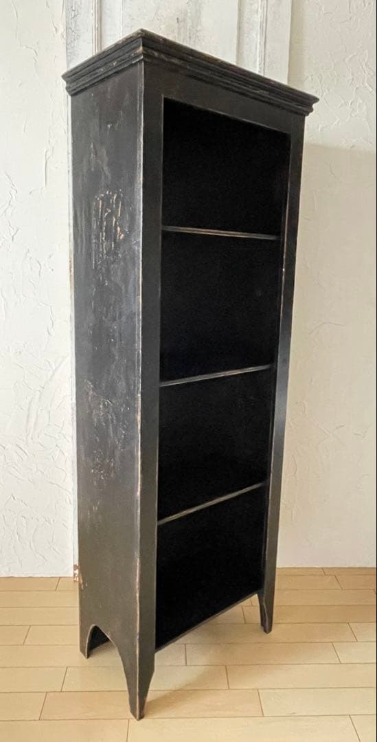 【新春SALE】シェルフ　アンティーク風　シャビー加工(送料込)