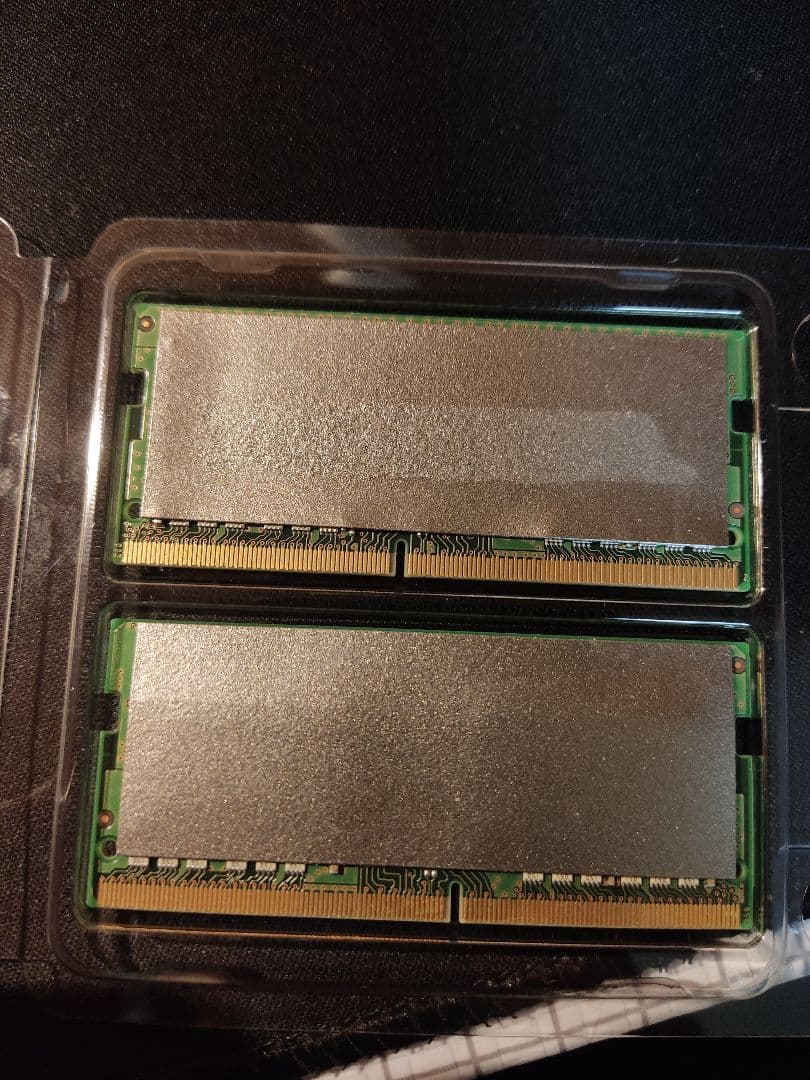 [美品]DDR4-3200 16GBノートパソコン用メモリ 8GB 2枚セット