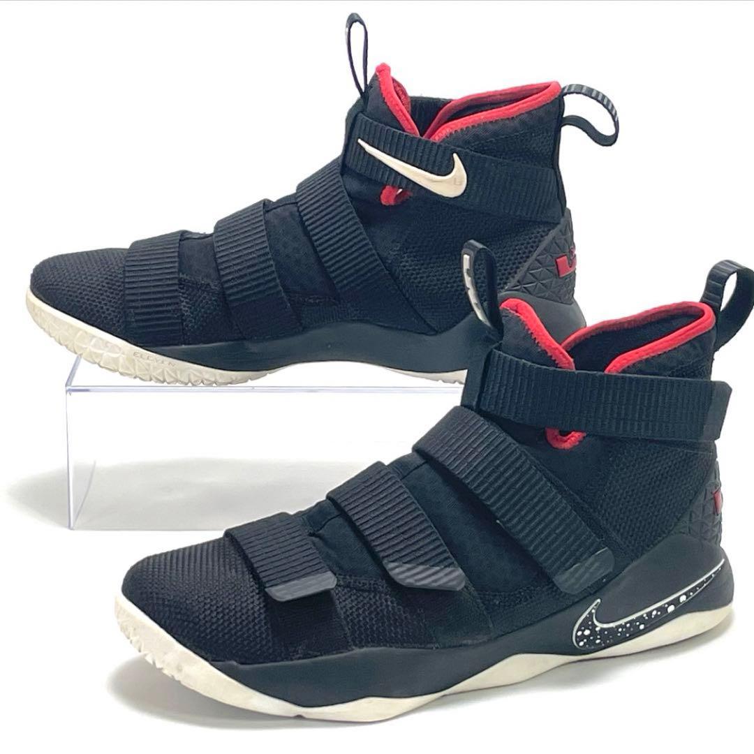 NIKE ナイキ レブロン ソルジャー 11 ブレッド スニーカー ブラック