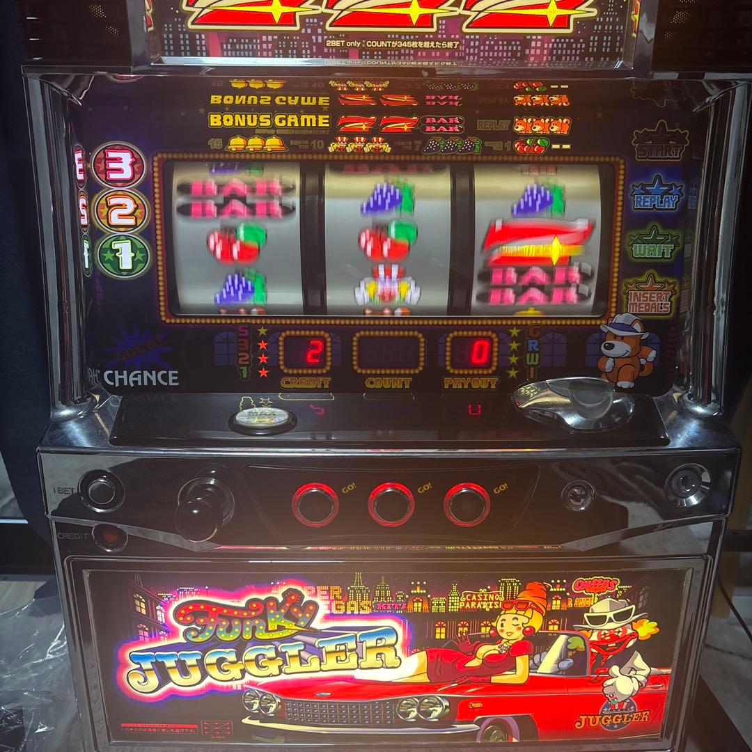 こ*ぶ様 ファンキージャグラー 5号機 不要機付き