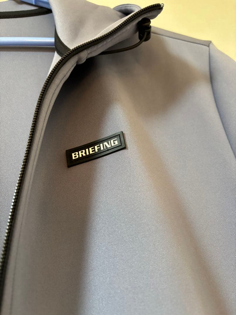 【美品】BRIEFING ブリーフィング　3Dロゴパーカー　メンズ