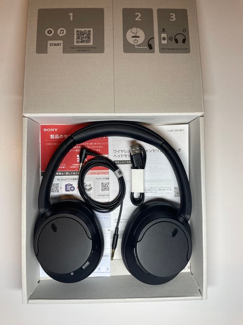 SONY ワイヤレスヘッドホンWH-CH720N ブラック