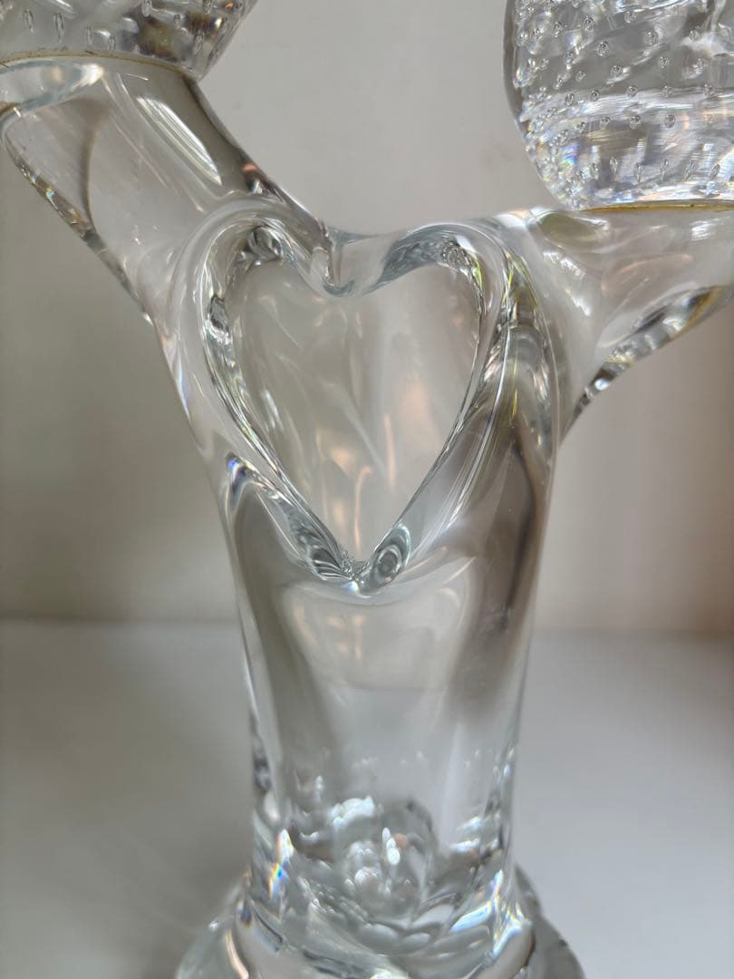 ヴィンテージ　北欧ガラス　スウェーデン gullaskruf グラスクルフ　鳥