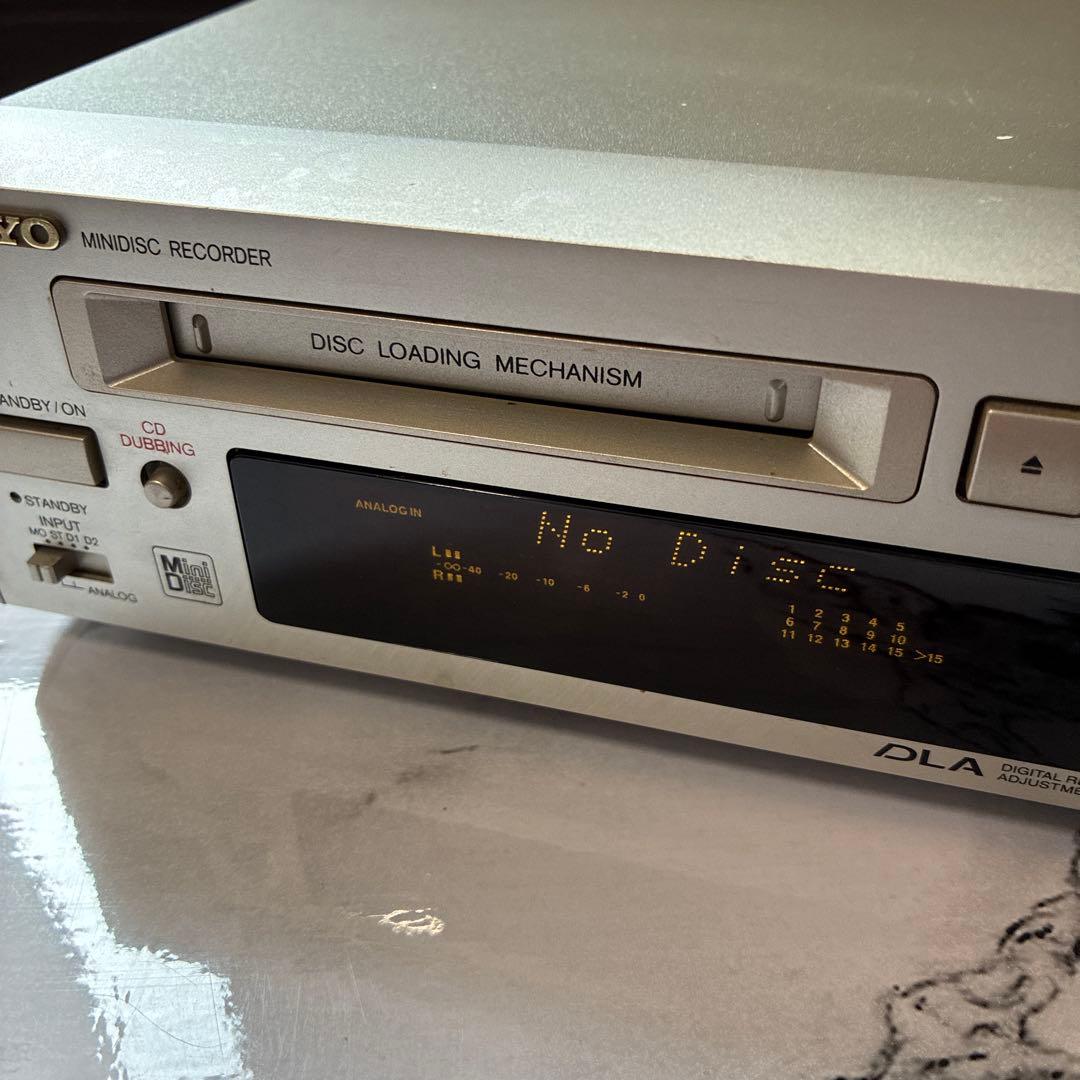 【音出し確認済】ONKYO MD-105X MDレコーダー