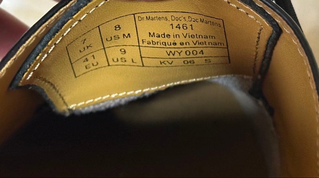 Dr.Martens ドクターマーチン 3ホール1461 26.0 UK7