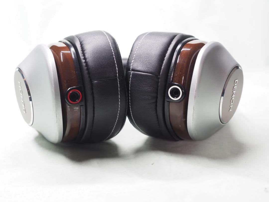 DENON D7100 ウッド ハウジング ヘッドホン ヘッドフォン デノン