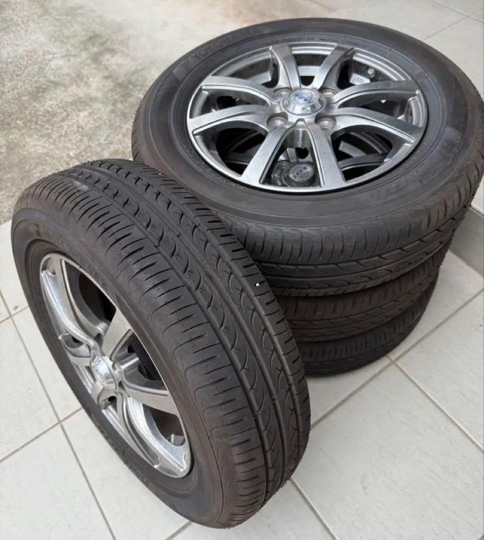 美品　軽用　タイヤホイル４本セット