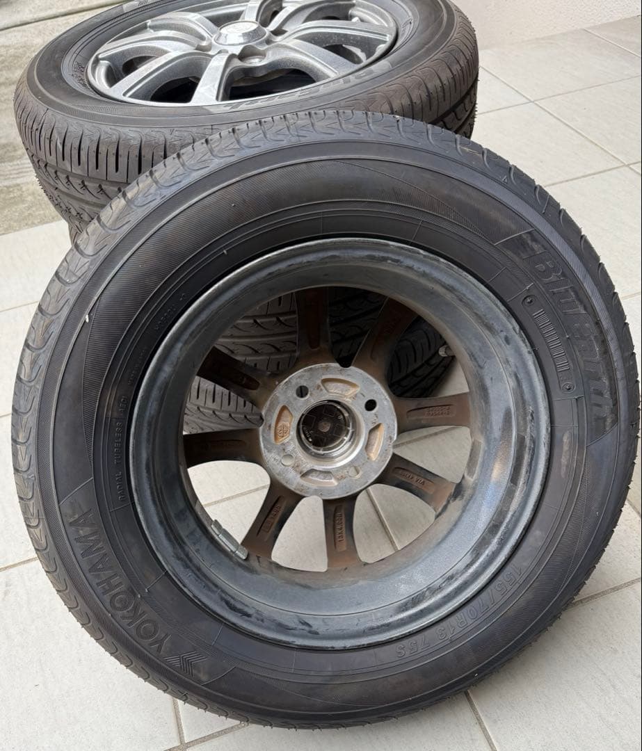 美品　軽用　タイヤホイル４本セット