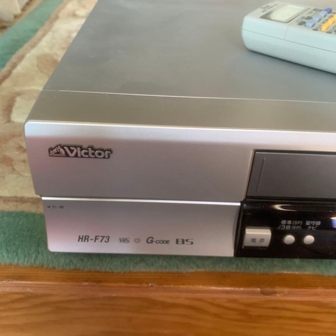 動作品  Victor  BS内臓ビデオカセットレコーダー HR-F73
