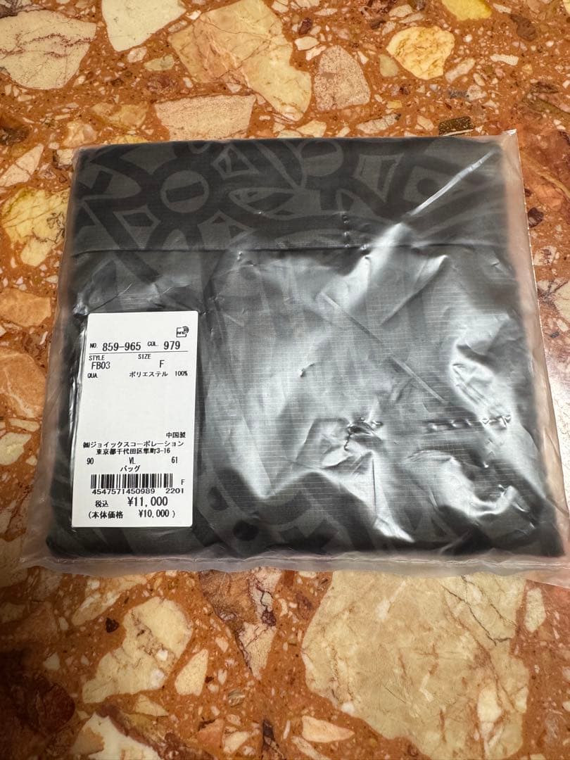 新品未開封　Vivienne Westwood ヴィヴィアン　エコバッグ 黒