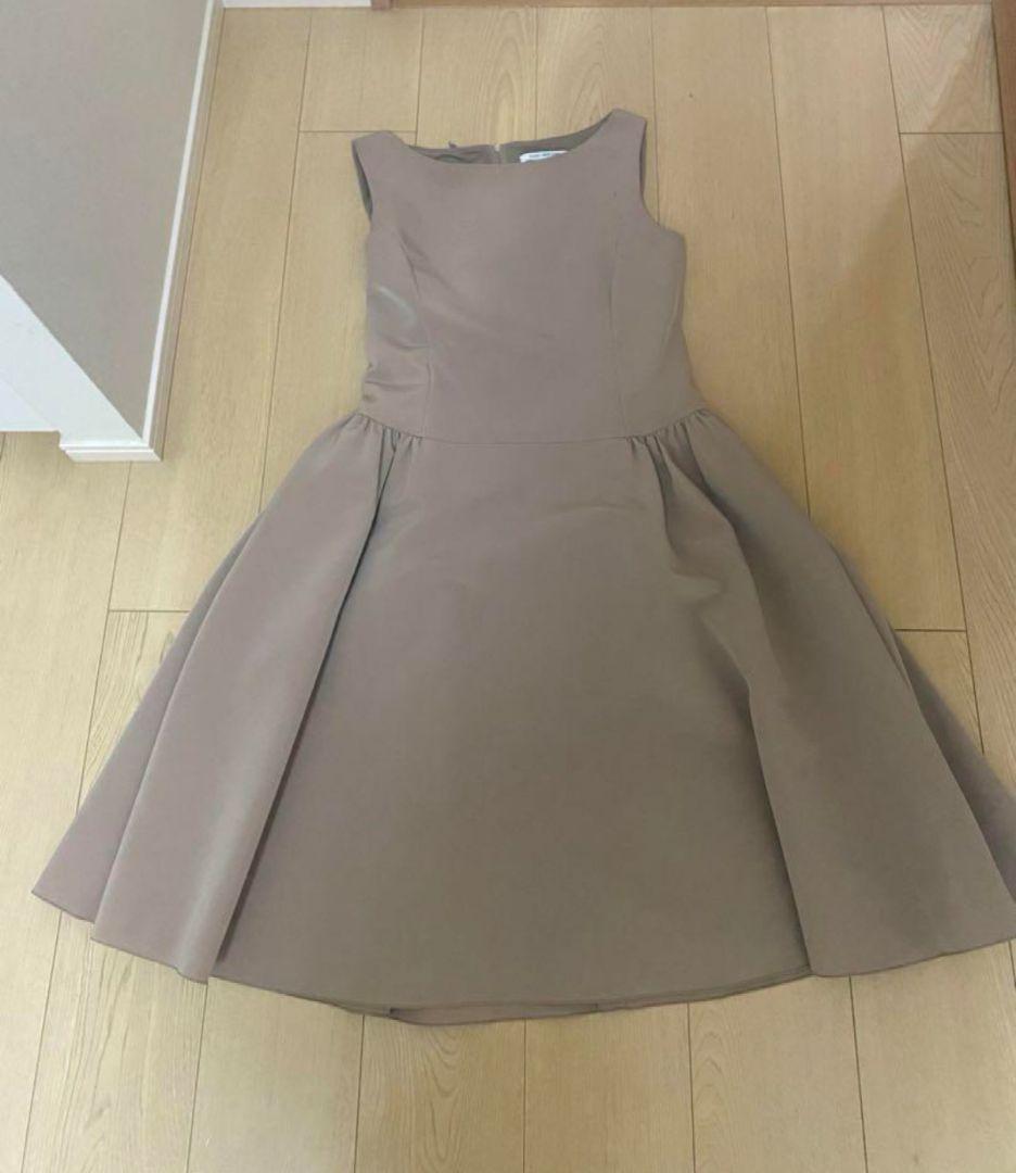 foxeynewyork フォクシーニューヨーク ドレス40 ベージュ