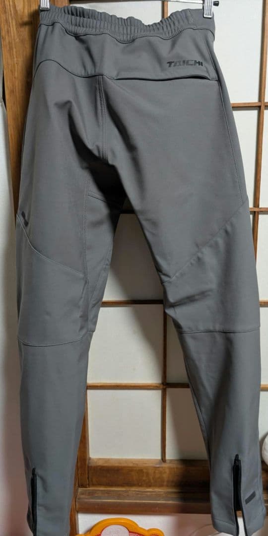 RS TAICHI ウィンドストップソフトシェル　ジョガーパンツ　グレー　XL
