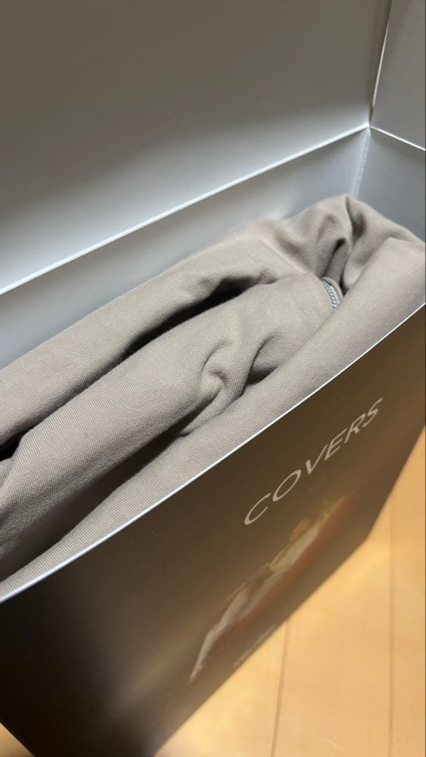 Yogibo Midi クッションカバー ライトグレー