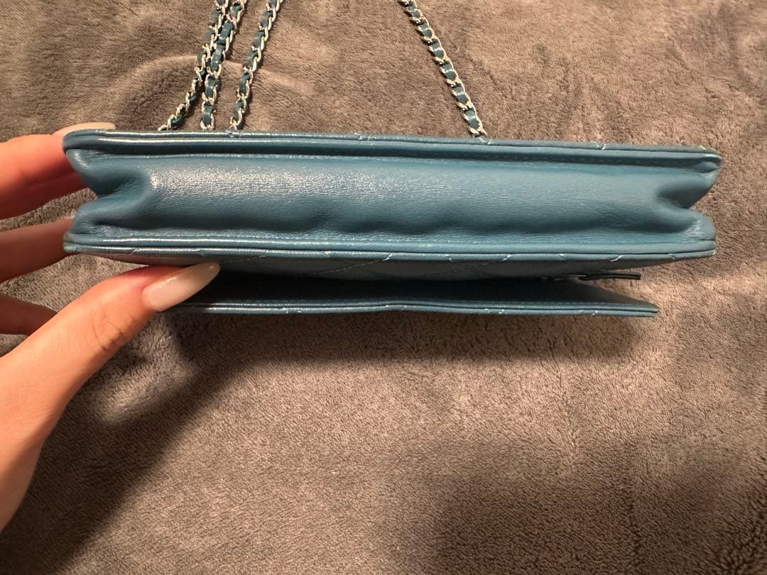 CHANEL マトラッセ　チェーンウォレット