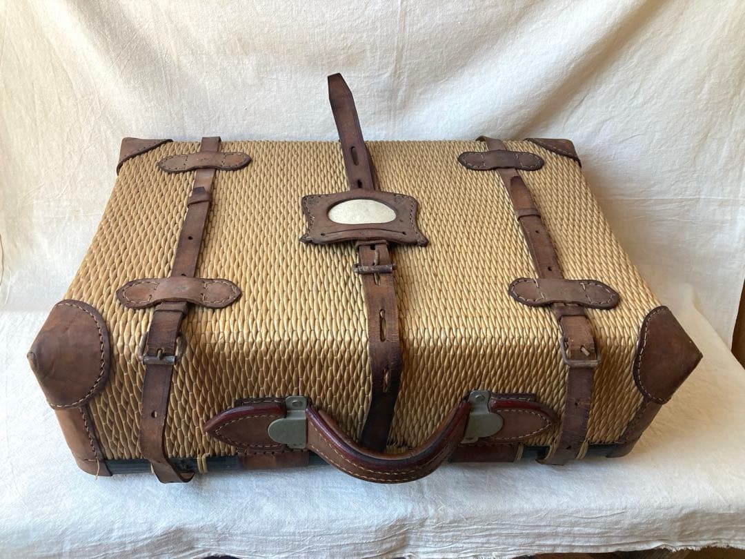 古道具　ピクニックバスケット　行李