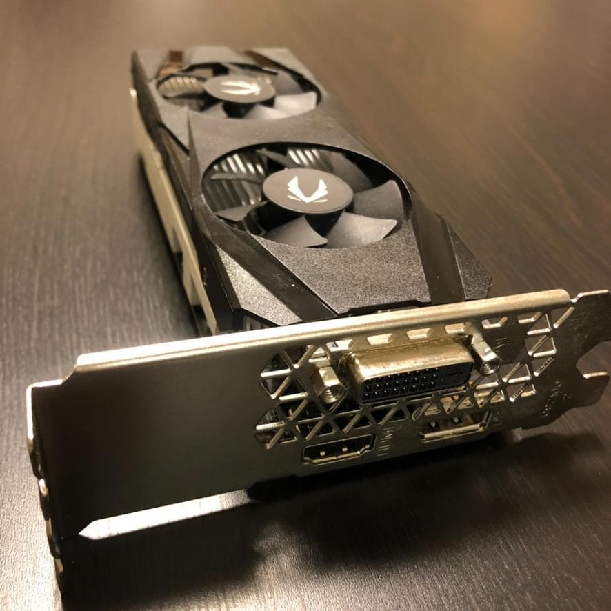 ジャンク品 ZOTAC GeForce GTX 1650 LP 4GB