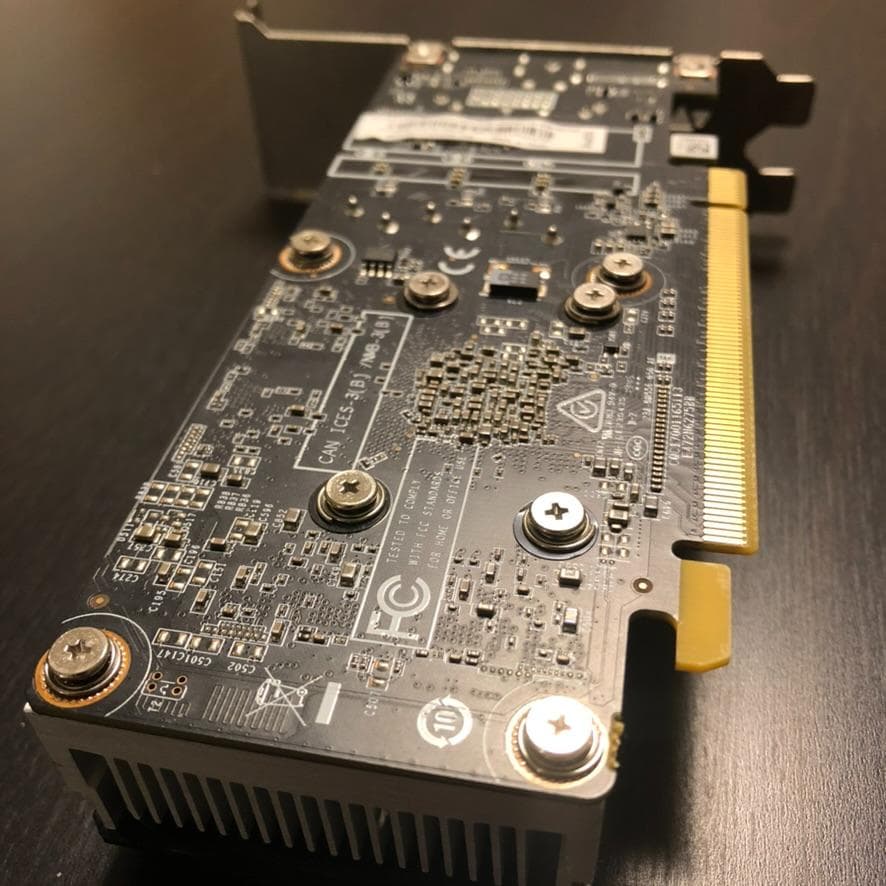 ジャンク品 ZOTAC GeForce GTX 1650 LP 4GB