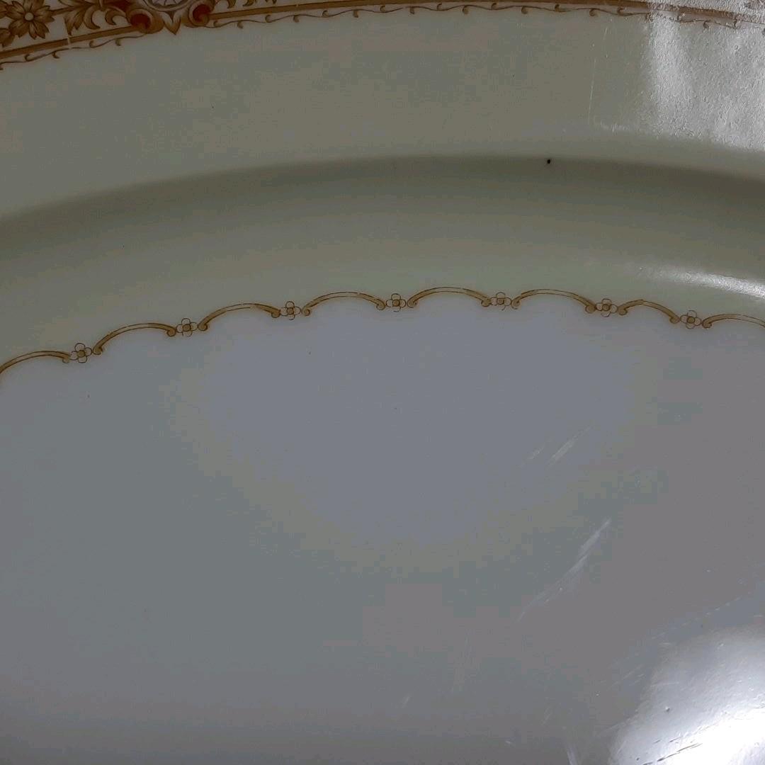 名古屋 製陶会社　meito china　オーバル中皿×5